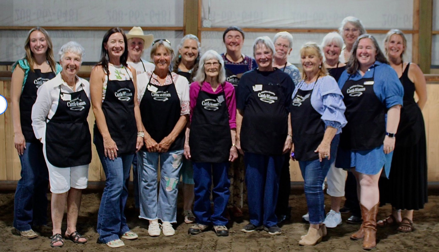 Patricia Todd with the Kittitas County Cattle Women